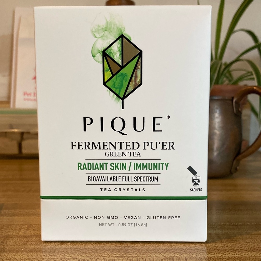 Pique Green Tea & Samples